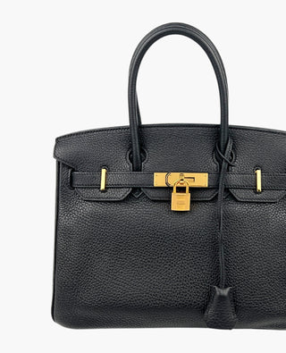 Hermès Birkin 30 Black Togo GHW