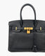 Hermès Birkin 30 Black Clemence GHW