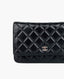 Chanel WOC Lambskin Black SHW