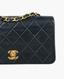 Chanel Full Flap Mini Navy GHW 24k