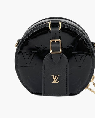 Louis Vuitton Mini Boite Chapeau Monogram Vernis Black