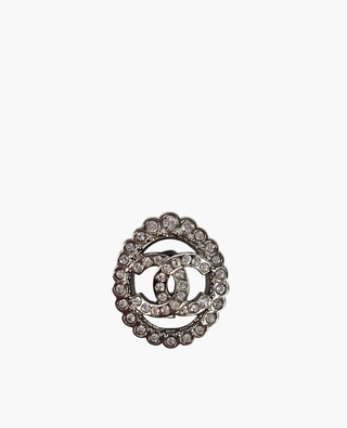 Chanel CC Round Earrings SHW