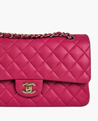 Chanel Timeless Medium Lambskin Fuchsia CHW
