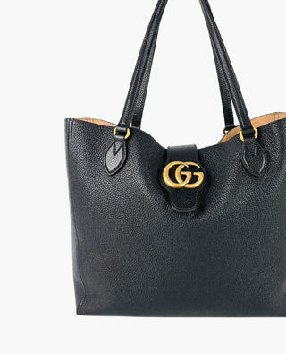 Gucci Dahlia Tote Leather Bag GHW