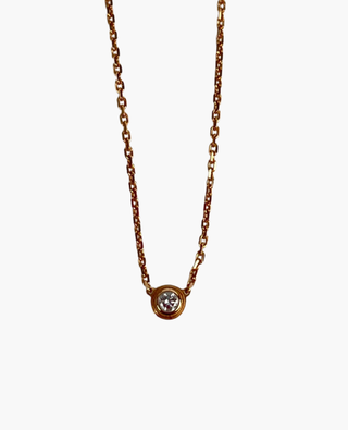 Cartier D'Amour Pendant Diamond Mini Rose Gold