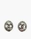 Chanel CC Round Earrings SHW
