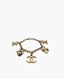 Chanel Coco Mark Blanco Metal Bracelet