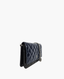Chanel WOC Timeless Patent Two Tone Blue Black SHW
