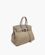 Hermès Birkin 35 Clemence Dove Grey PHW