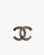 Chanel CC Brooch Stones Quilted SHW
