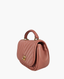 Chanel Reversed Chevron Round Flap Bag Antique Pink BGHW