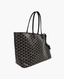 Goyard Chien Gris Goyardine Canvas Black