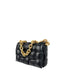 Bottega Veneta Chain Cassette Padded Intreccio Black