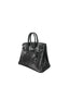 Hermès Birkin 25 Matte Crocodile Niloticus Black PHW