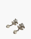 Chanel CC Pearl Drop Earrings SHW