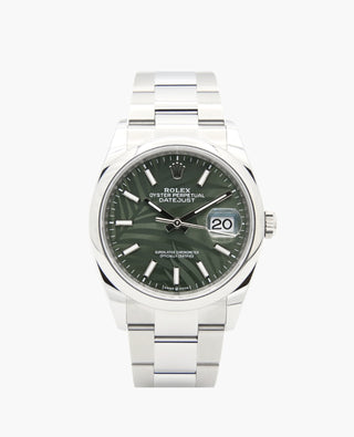 Rolex Datejust 126200 Palm Motif Oyster 36mm