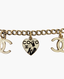Chanel Coco Mark Blanco Metal Bracelet