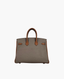 Hermes Birkin 25 Gris Mouette/Gold Togo PBHW