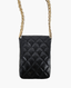Chanel Reissue 2.55 Flap Pouch Black GHW