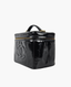 Chanel Vintage Cosmetic Pouch Large Black Patent