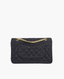 Chanel Timeless Medium Jersey Dark Grey GHW 24k
