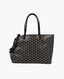 Goyard Chien Gris Goyardine Canvas Black