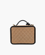 Chanel CC Filigree Vanity Case Medium Caviar Beige