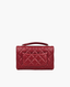 Chanel Trendy Pouch Lambskin Burgundy RHW