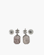 Chanel CC Crystal Drop Earrings