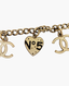 Chanel Coco Mark Blanco Metal Bracelet
