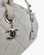 Chanel Quilted Duffle White Bag