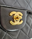Chanel Timeless Vintage Small Lambskin Black GHW 24k