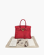 Hermes Birkin 30 Epsom Q5 Rouge Casaque GHW