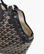 Goyard Chien Gris Goyardine Canvas Black