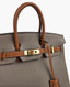 Hermes Birkin 25 Gris Mouette/Gold Togo PBHW