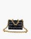 Bottega Veneta Chain Cassette Padded Intreccio Black