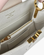 Louis Vuitton Capucines BB Snow White / Quartz White / Jasmine Pink GHW