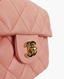 Chanel Timeless Mini Square Lambskin Nude Pink GHW 24k