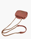 Chanel Reversed Chevron Round Flap Bag Antique Pink BGHW