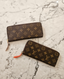 Louis Vuitton Clémence Wallet Monogram Orange