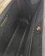Chanel CC Filigree Vanity Case Medium Caviar Beige