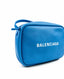 Balenciaga Everyday Logo S Camera Bag Blue