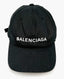 Balenciaga Cap Black Logo