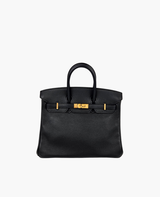 Hermes Birkin 25 Swift Black GHW