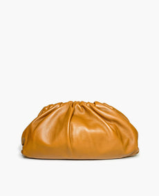 Bottega Veneta The Pouch Large Leather Clutch Bag