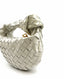 Bottega Veneta White Patent Mini Jodie