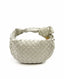 Bottega Veneta White Patent Mini Jodie