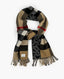 Burberry Brown Reversible Check Monogram Scarf