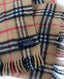 Burberry Vintage Style Lambswool Scarf