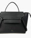 Celine Mini Belt Bag in Grained Black Calfskin